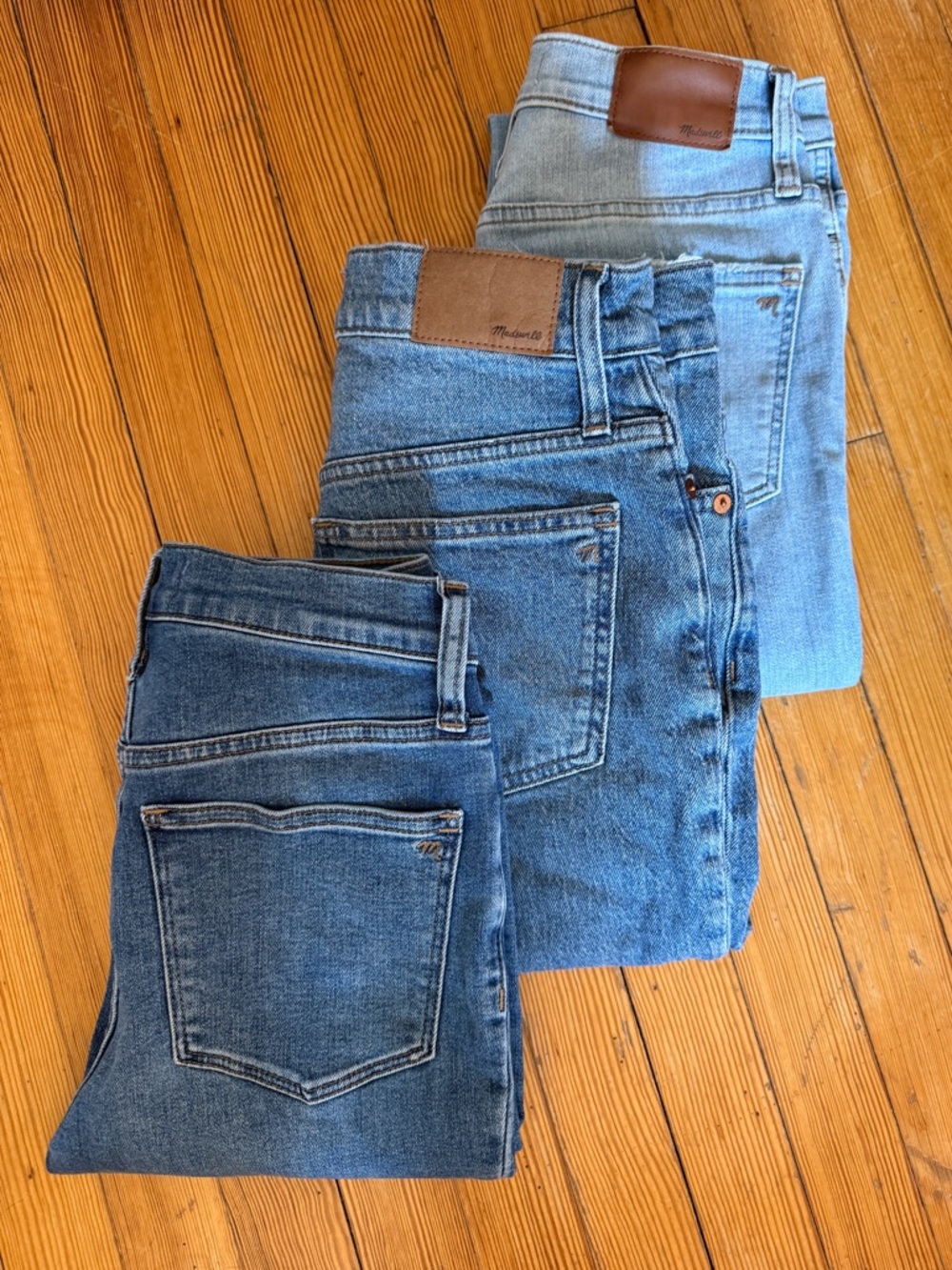 THREE Madewell Jeans size 25